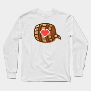 A Barrel of Wine and Beer Long Sleeve T-Shirt